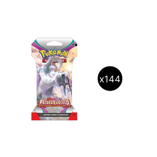 Paldea Evolved Sleeved Booster Case