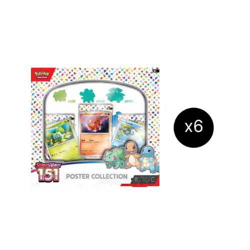 Pokemon 151 Poster Collection Case