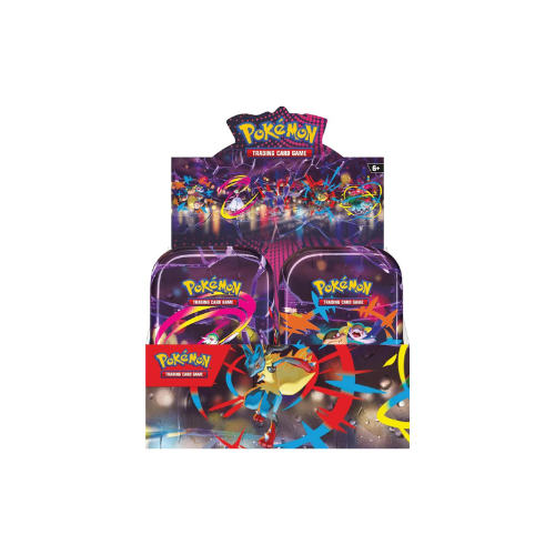 Mega Heroes Mini Tin Display
