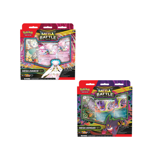 Mega Diance/Mega Gengar Battle Deck Set