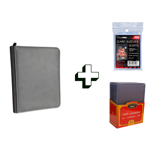 Top Loader Zippered Binder 4PKT Bundle (Options Available)