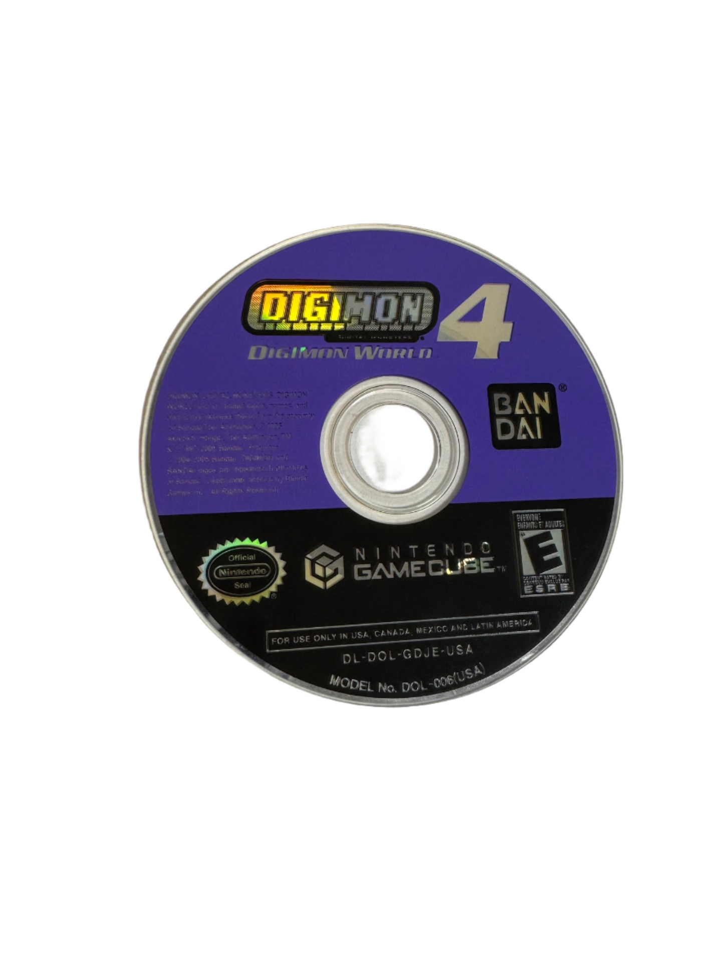 Digimon World 4 Disc Only