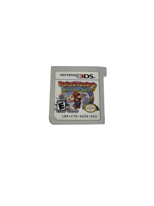 Paper Mario Sticker Star Cartridge Only