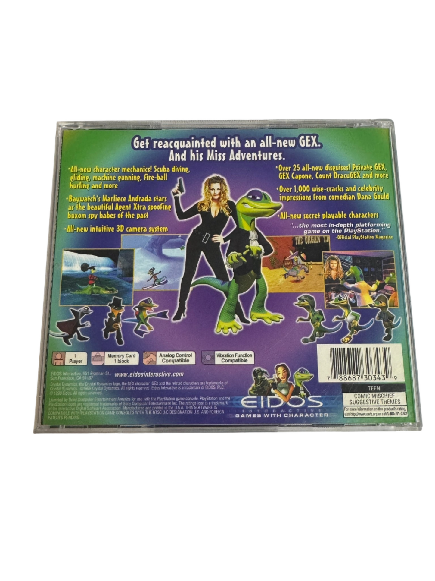 Gex 3: Deep Cover Gecko CIB