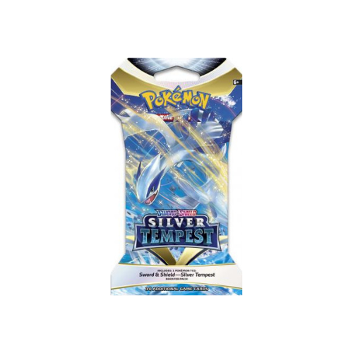 Silver Tempest Sleeved Booster Pack