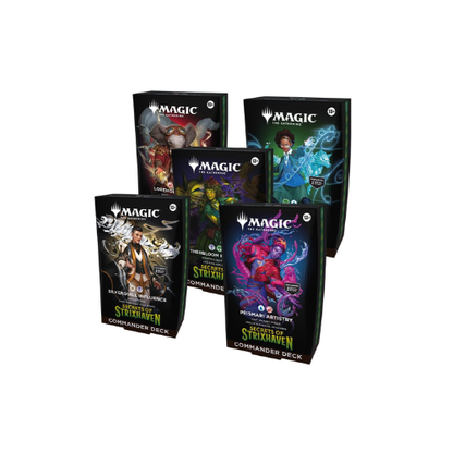 Secrets of Strixhaven Commander Decks (Options Available)