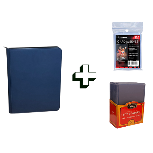 Top Loader 9PKT Zippered Binder Bundle (Options Available)