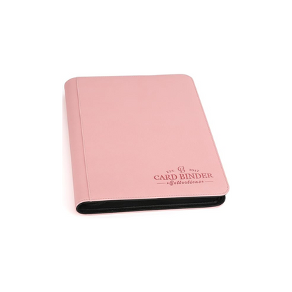 Card Collections 9PKT Zippered Binder 540CT W/Sleeves (Options Available)