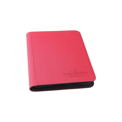 Card Collections 9PKT Zippered Binder 540CT W/Sleeves (Options Available)