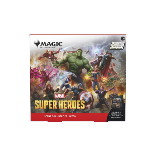 Marvel Super Heroes Scene Box (Options Available)