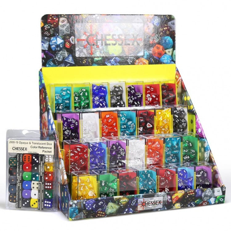 Chessex 7-Set Dice (Multiple Colors)